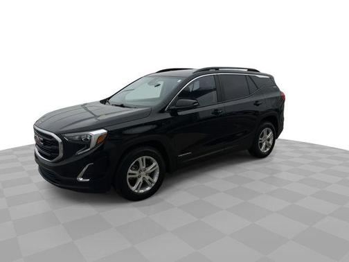 Ebony Twilight Metallic 2021 GMC Terrain SLE