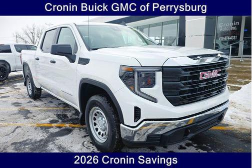 Summit White 2026 GMC Sierra 1500 Pro