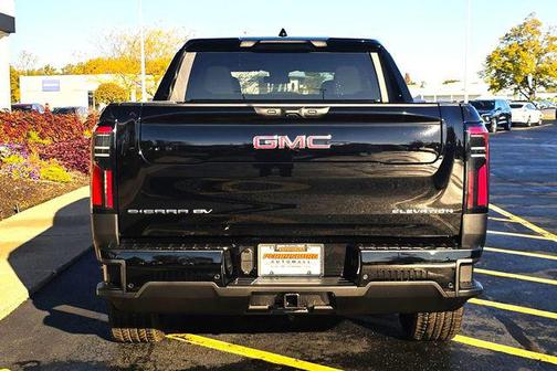 Onyx Black 2026 GMC Sierra EV Standard Range Elevation
