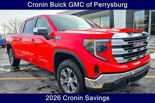 Cardinal Red 2026 GMC Sierra 1500 SLE Truck