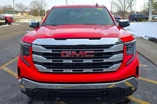 Cardinal Red 2026 GMC Sierra 1500 SLE