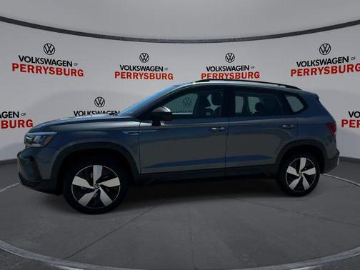Platinum Gray Metallic 2023 Volkswagen Taos 1.5T S