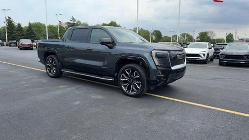 Deep Ocean Metallic 2026 GMC Sierra EV Max Range Denali