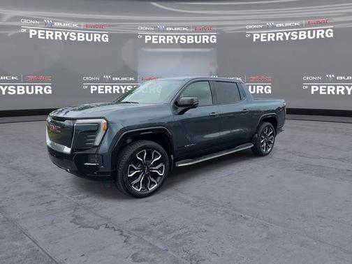 Deep Ocean Metallic 2026 GMC Sierra EV Max Range Denali