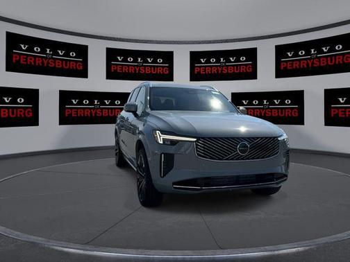 Vapour Grey Metallic 2026 Volvo XC90 Plug-In Hybrid Plus, T8 AWD, Electric/Gasoline, Bright, 7 Seats
