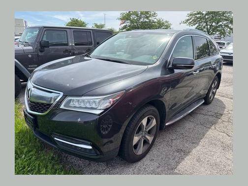 Graphite Luster Metallic 2016 Acura MDX 3.5L AcuraWatch Plus Package
