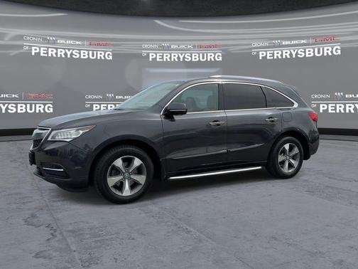 Graphite Luster Metallic 2016 Acura MDX 3.5L AcuraWatch Plus Package
