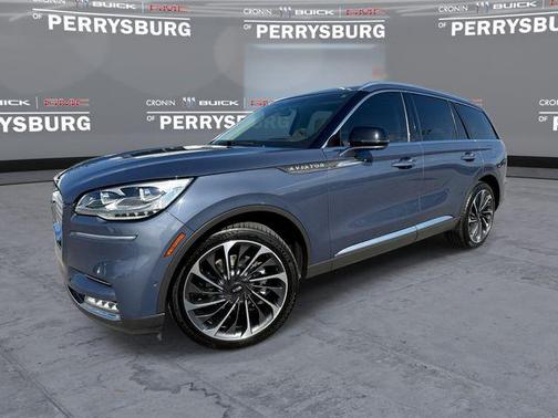 OCEAN DRIVE BLUE 2021 Lincoln Aviator Reserve AWD