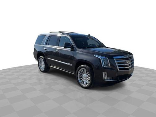 Dark Granite Metallic 2017 Cadillac Escalade Platinum
