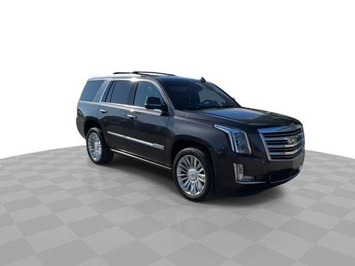 Dark Granite Metallic 2017 Cadillac Escalade Platinum