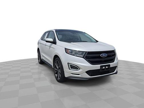 WHITE PLATINUM MET TRI-COAT 2018 Ford Edge Sport