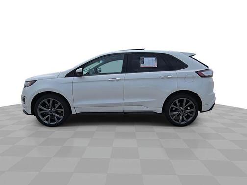 WHITE PLATINUM MET TRI-COAT 2018 Ford Edge Sport