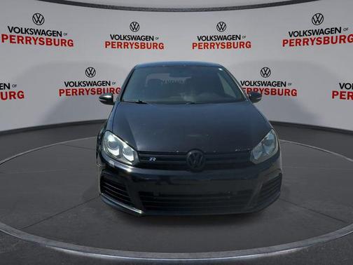 Deep Black Metallic 2012 Volkswagen Golf R 2-Door