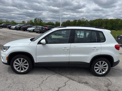 Pure White 2017 Volkswagen Tiguan 2.0T S 4MOTION
