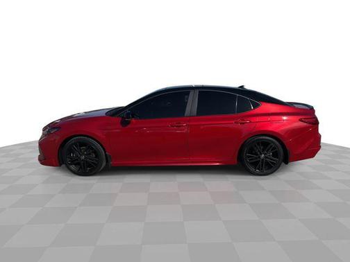 Supersonic Red/Midnight Black Metallic 2025 Toyota Camry XSE