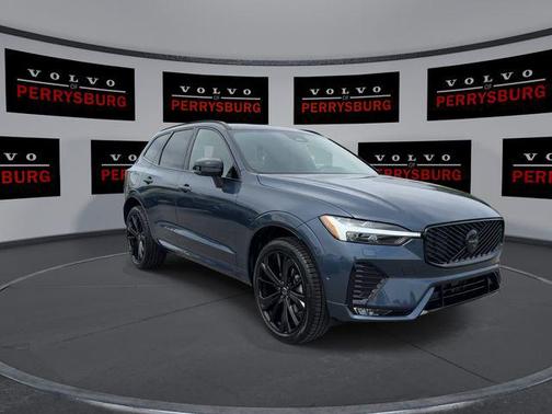 Denim Blue Metallic 2026 Volvo XC60 Plug-In Hybrid Ultra, T8 AWD Electric/Gasoline, Dark