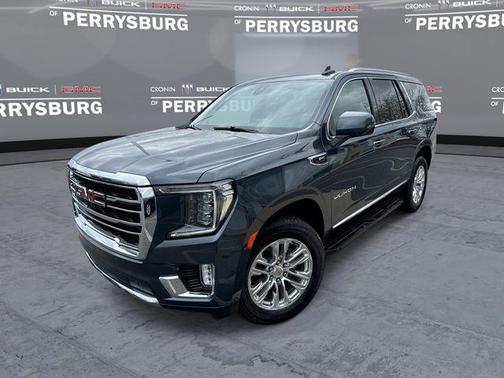 Dark Sky Metallic 2021 GMC Yukon SLT