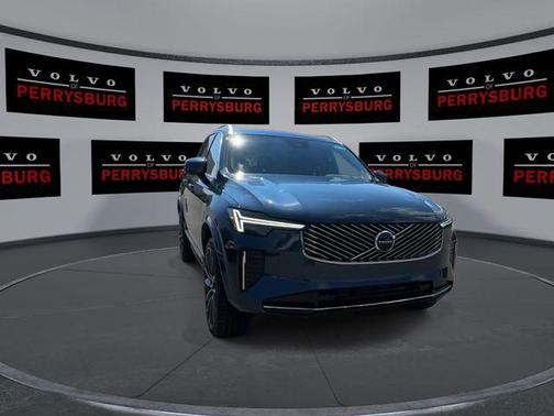 Denim Blue Metallic 2026 Volvo XC90 Plus, B6 AWD Gas (mild hybrid), Gasoline, Bright, 7 Seats