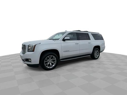 White Frost Tricoat 2016 GMC Yukon XL SLT