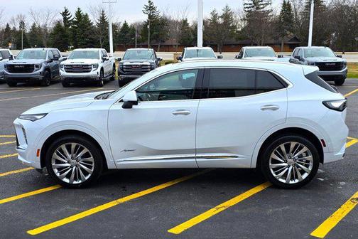 Iridescent White Tricoat 2026 Buick Envision Avenir AWD