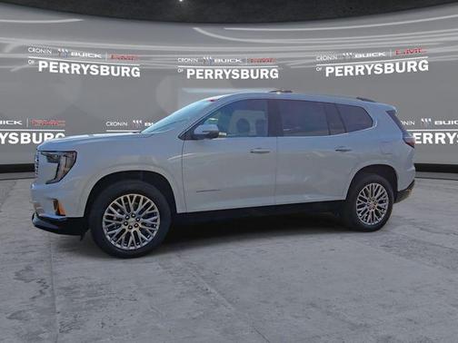 Glacier White Tricoat 2026 GMC Acadia Denali
