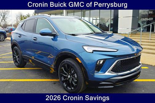 Ocean Blue Metallic 2026 Buick Encore GX Sport Touring