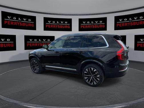 Onyx Black Metallic 2026 Volvo XC90 Plug-In Hybrid Ultra, T8 AWD, Electric/Gasoline, Bright, 6 Seats