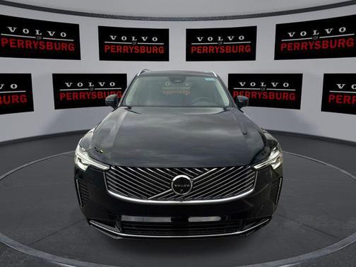 Onyx Black Metallic 2026 Volvo XC90 Plus, B6 AWD Gas (mild hybrid), Gasoline, Bright, 7 Seats