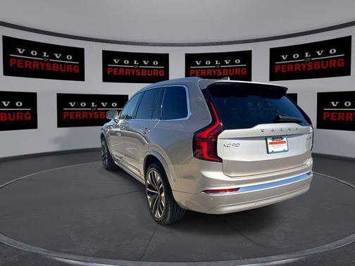 Bright Dusk Metallic 2026 Volvo XC90 Plus, B5 AWD Gas (mild hybrid), Gasoline, Bright, 7 Seats