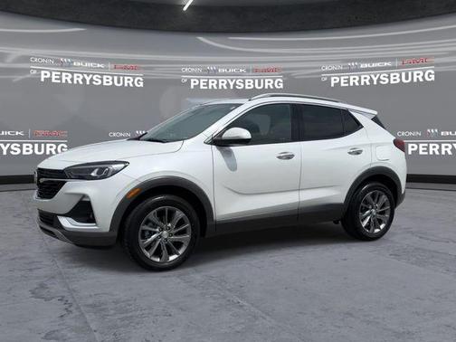 White Frost Tricoat 2022 Buick Encore GX Essence