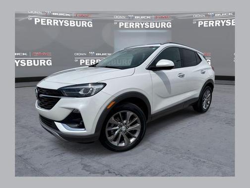 White Frost Tricoat 2022 Buick Encore GX Essence