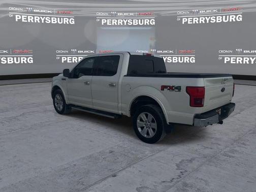 WHITE PLATINUM MET TRI-COAT 2018 Ford F-150 Lariat
