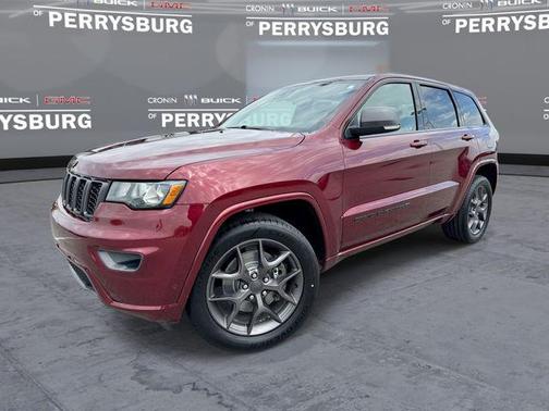 Velvet Red Pearlcoat 2021 Jeep Grand Cherokee 80th Anniversary 4x4