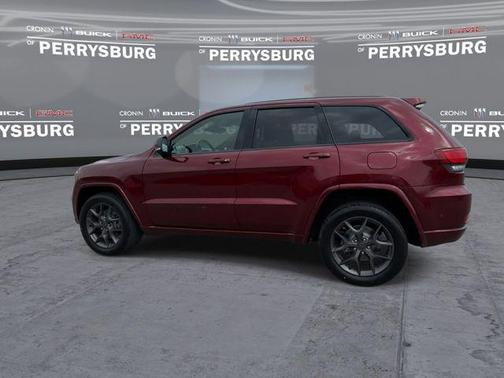 Velvet Red Pearlcoat 2021 Jeep Grand Cherokee 80th Anniversary 4x4