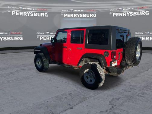 Flame Red Clearcoat 2014 Jeep Wrangler Unlimited Sport