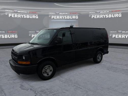 Black 2015 Chevrolet Express 2500 Work Van