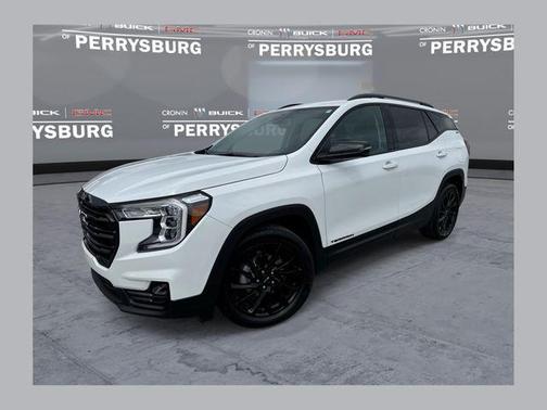 Summit White 2023 GMC Terrain SLT