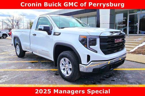 Summit White 2025 GMC Sierra 1500 Pro
