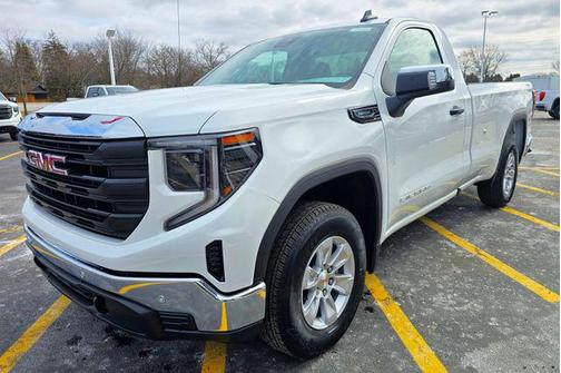 Summit White 2025 GMC Sierra 1500 Pro