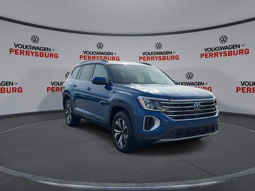 mountain lake blue metallic 2026 Volkswagen Atlas 2.0T SE