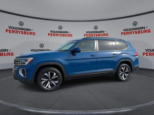 mountain lake blue metallic 2026 Volkswagen Atlas 2.0T SE
