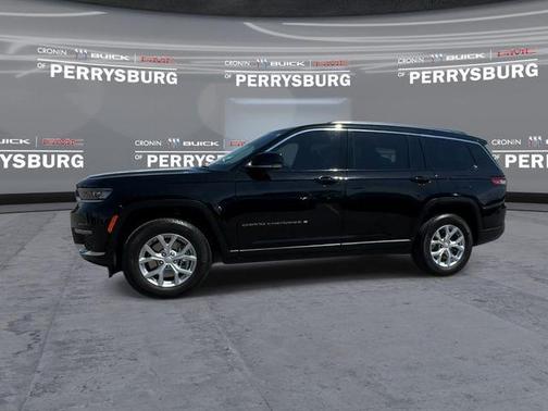 Diamond Black Crystal Pearlcoat 2023 Jeep Grand Cherokee L Limited