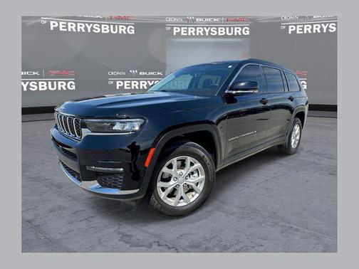 Diamond Black Crystal Pearlcoat 2023 Jeep Grand Cherokee L Limited