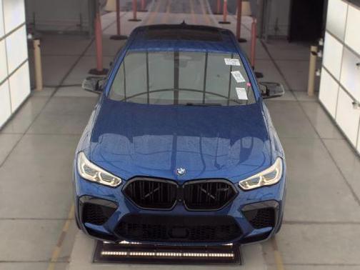 Marina Bay Blue Metallic 2020 BMW X6 M Competition