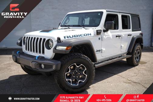 Bright White Clearcoat 2023 Jeep Wrangler 4xe Rubicon