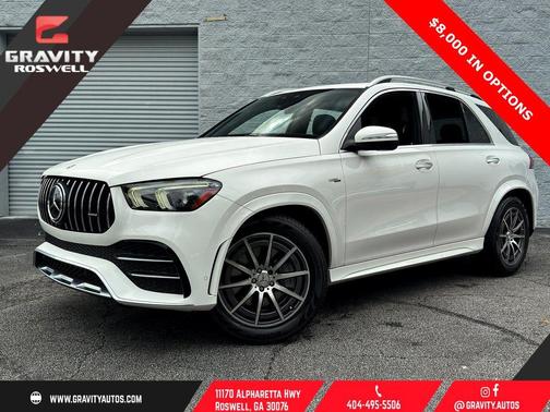 White 2022 Mercedes-Benz AMG GLE 53 4MATIC+