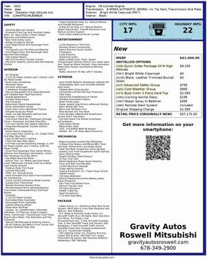 2021 Jeep Gladiator High Altitude 4X4