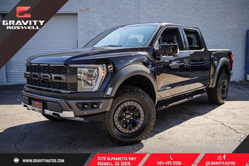Agate Black Metallic 2023 Ford F-150 Raptor Truck