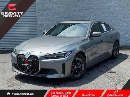 Skyscraper Grey Metallic 2023 BMW i4 Gran Coupe eDrive35