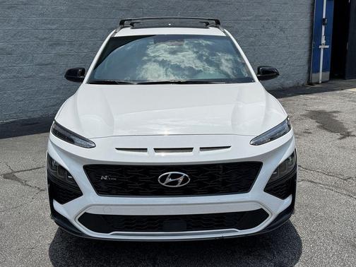 Lunar White 2022 Hyundai KONA N Line